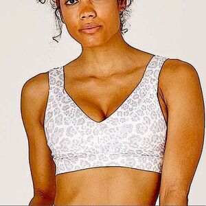 Glyder Tide Sports Bra Leopard